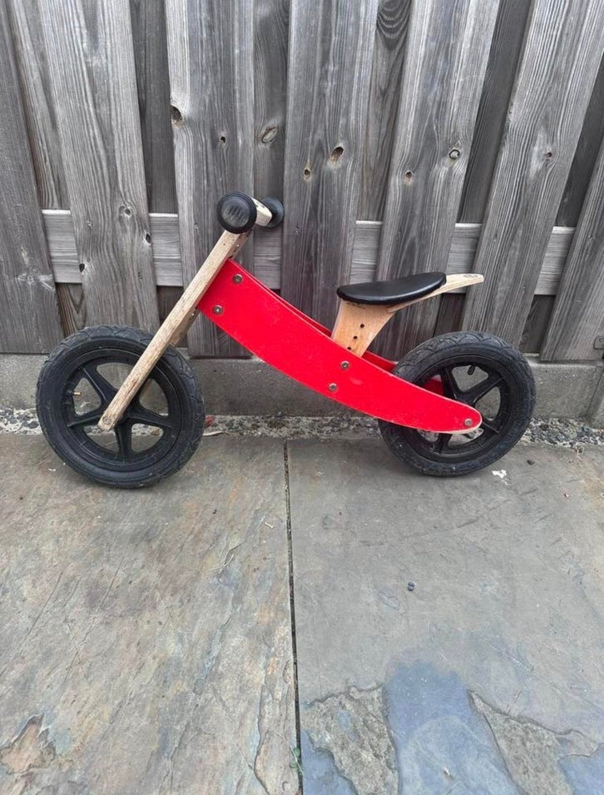 Houten loopfiets bandits and angels, Ophalen, Gebruikt, Loopfiets