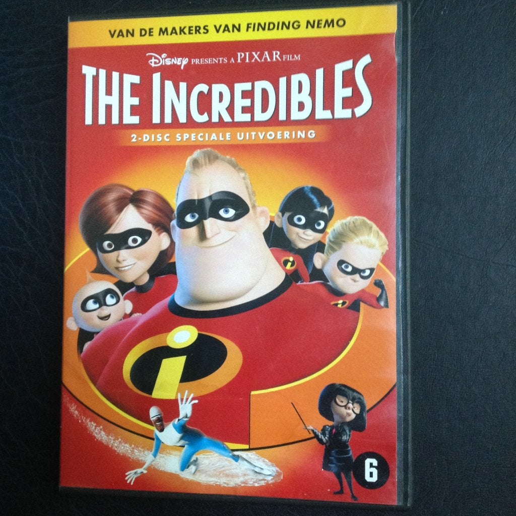 Disney Pixar The Incredibles Speciale Uitvoering Brad Bird, Gebruikt, Tekenfilm, Verzenden, Alle leeftijden