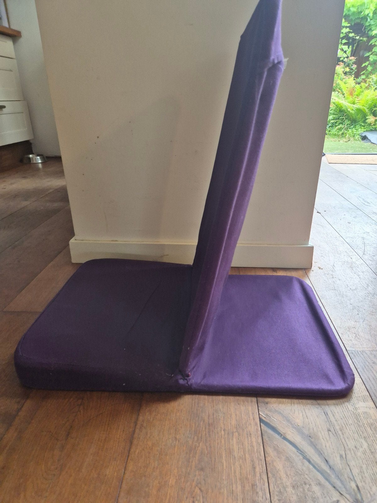 Backjack meditatiestoeltje vloerstoel met afneembare hoes, Ophalen of Verzenden, Gebruikt