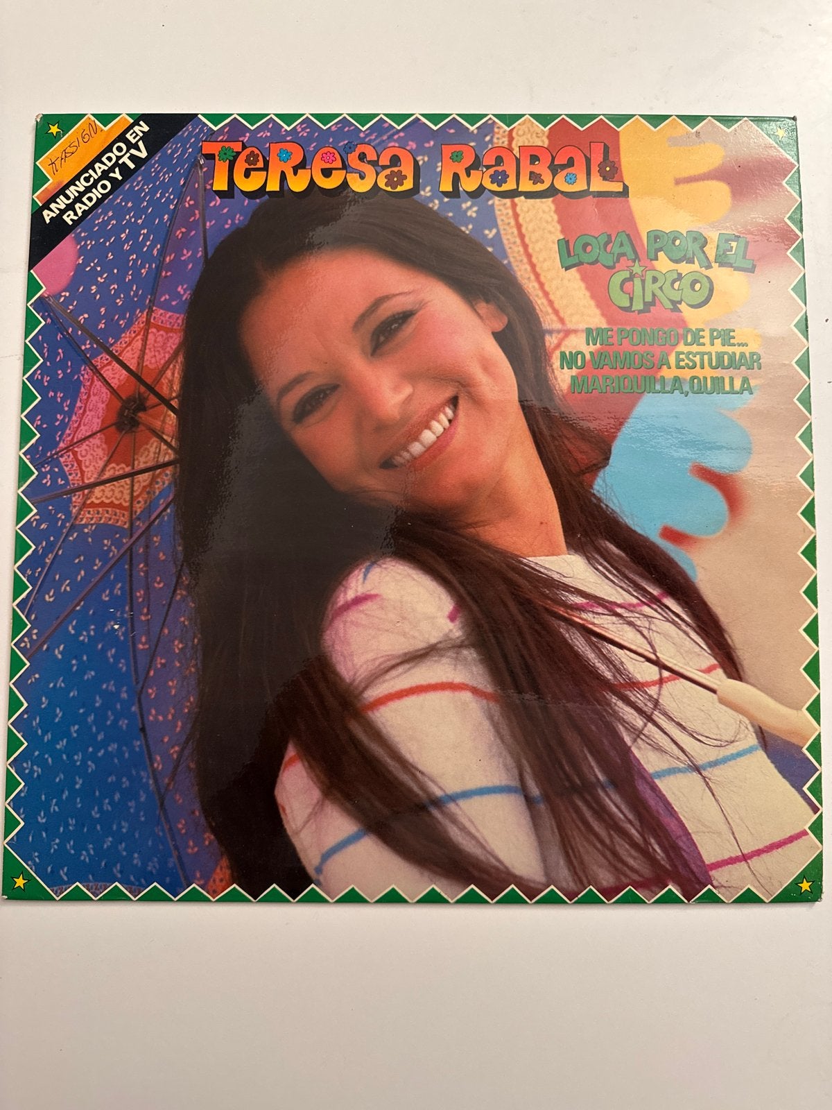 Teresa Rabal - Loca Por El Circo LP (1981), Ophalen, LP, Gebruikt, Originele persing