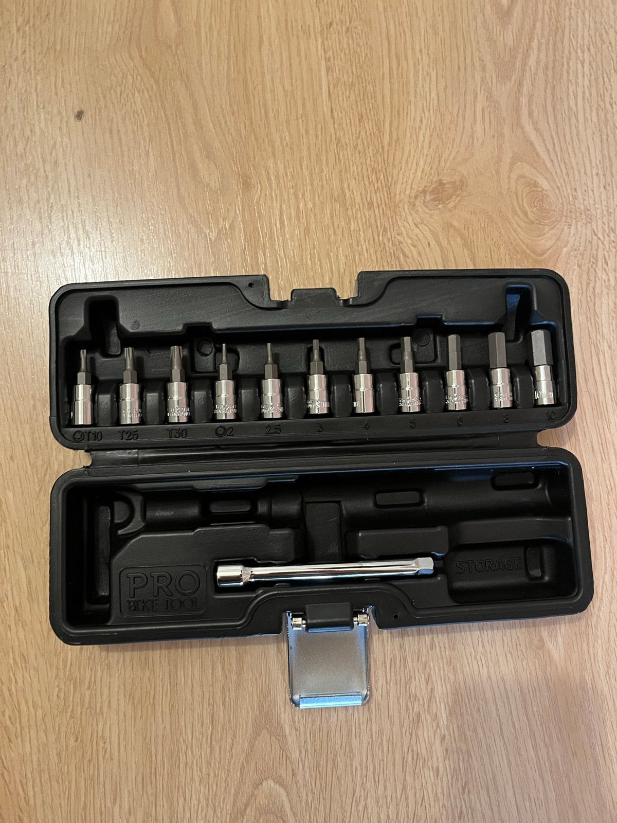 PRO Bike Tool bitset (excl. momentsleutel), Fietsen en Brommers, Ophalen of Verzenden, Gebruikt, Gereedschapsset