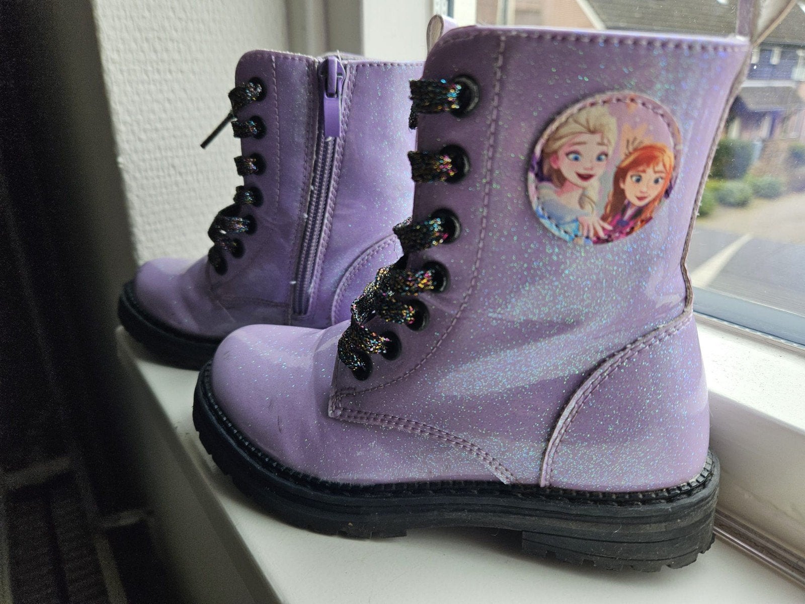 Frozen hoge schoenen, Ophalen, Zo goed als nieuw, Meisje, Laarzen