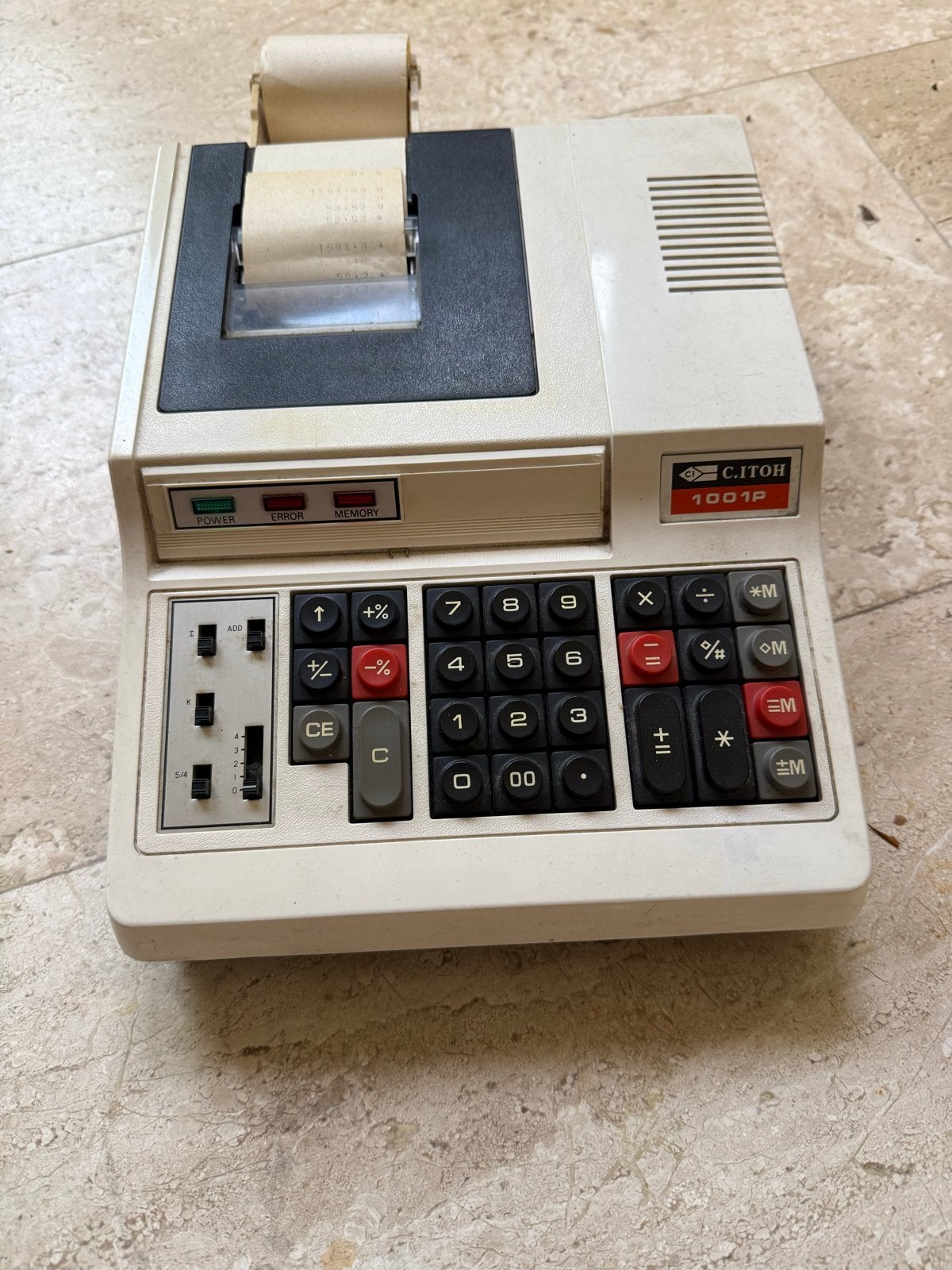Vinyage retro rekenmachine, Ophalen of Verzenden
