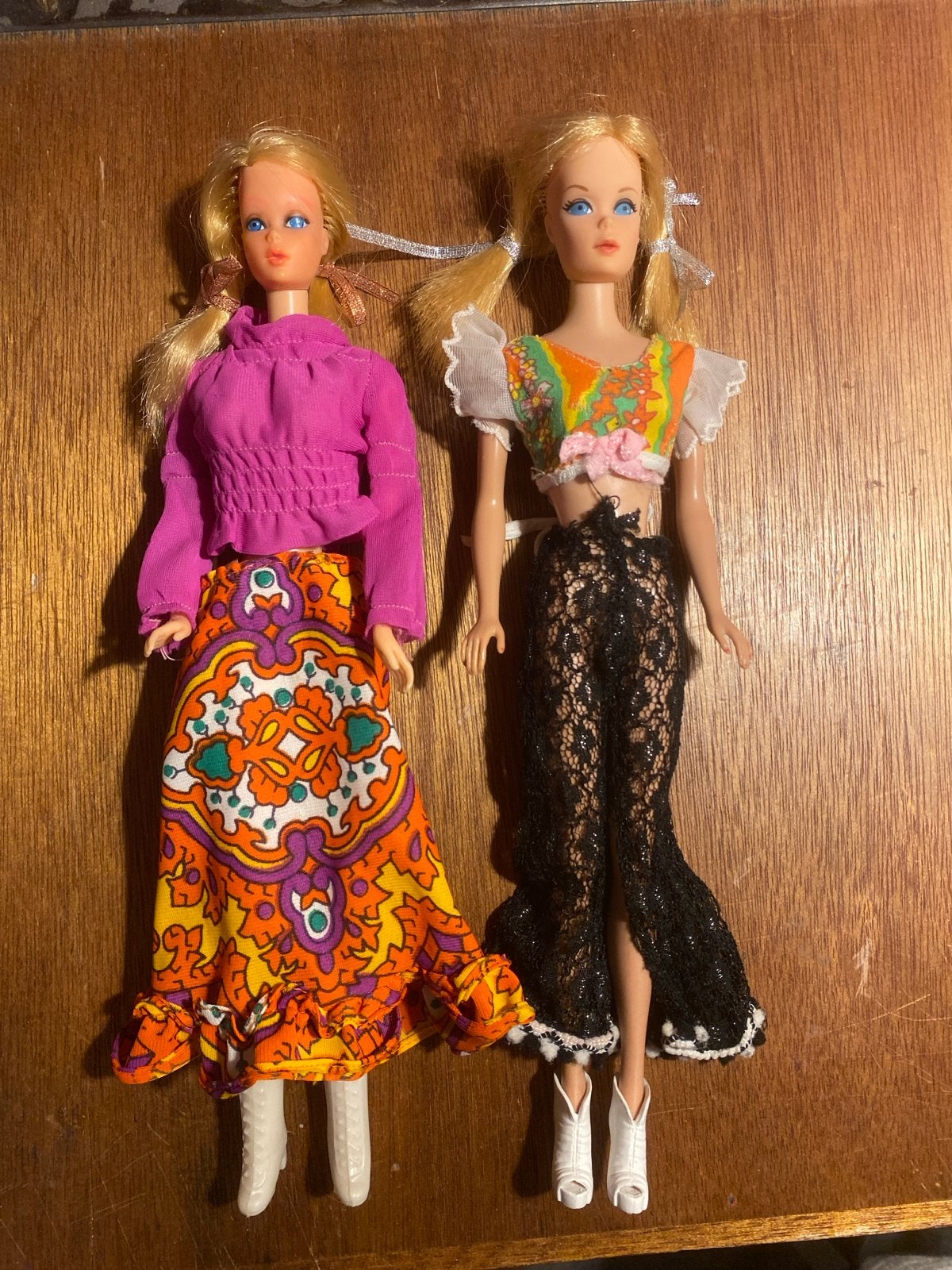 Vintage Mod Barbie poppen - Mattel #3483 Purple Pleasers, Ophalen of Verzenden, Gebruikt, Barbie