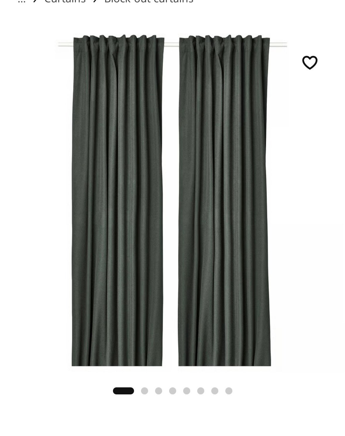 Grey IKEA curtains 135 x 300 IKEA grijze gordijnen 135 x 300, IKEA, Ophalen of Verzenden, Zo goed als nieuw