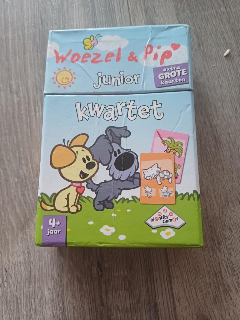 Woezel en Pip junior kwartet 4+ jaar, Ophalen of Verzenden, Gebruikt, Kwartet(ten)