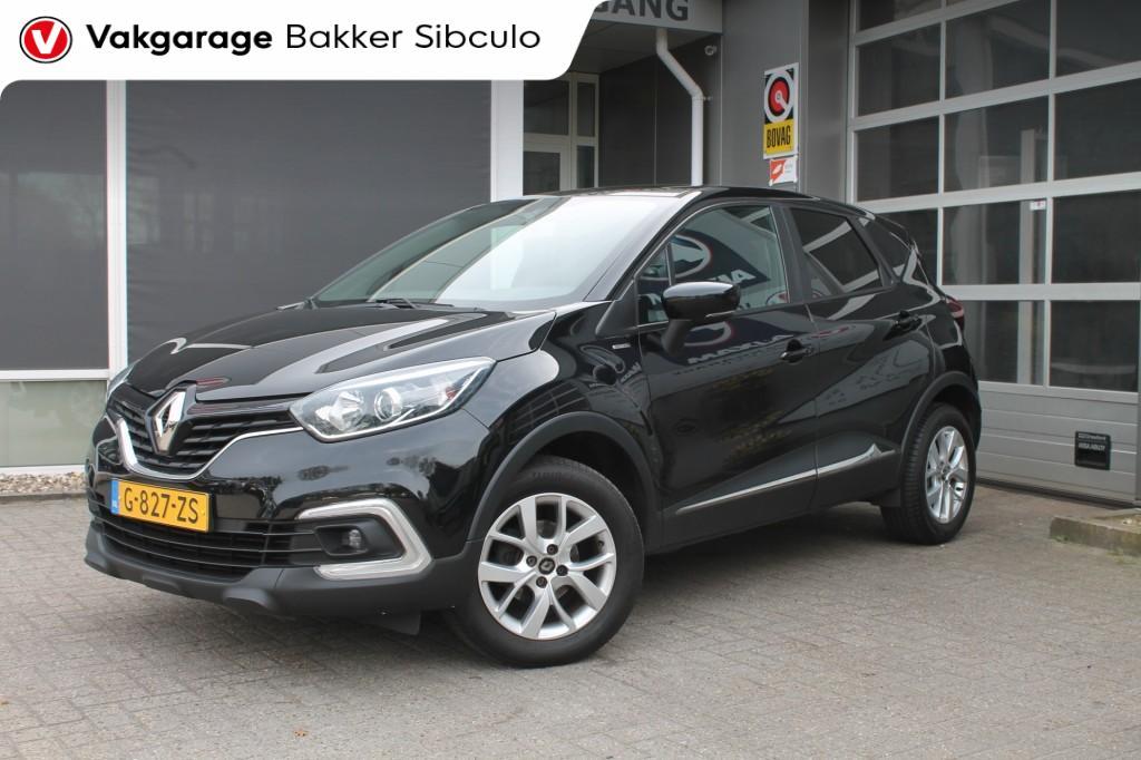 Renault CAPTUR 0.9 TCE LIMITED AIRCO CRUISE PDC, Auto's, Voorwielaandrijving, 898 cc, Gebruikt, Euro 6