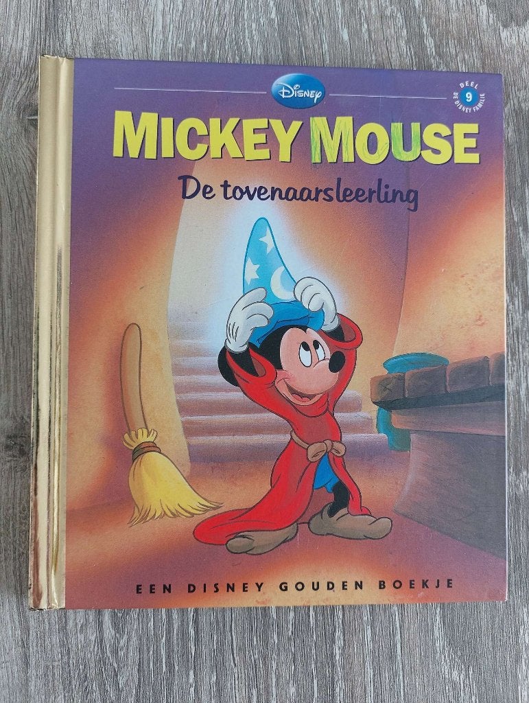 Disney Gouden Boekje 9 - Mickey Mouse, Ophalen of Verzenden, Zo goed als nieuw, Fictie algemeen