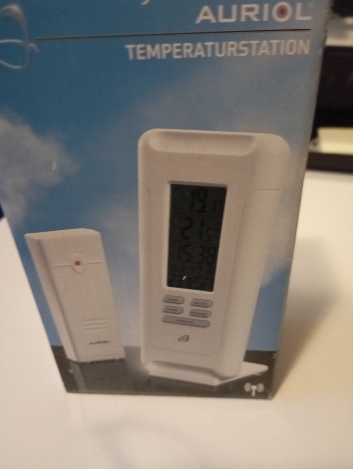 NIEUW Auriol temperatuurstation draadloze buitensensor NU10€, Ophalen of Verzenden, Nieuw