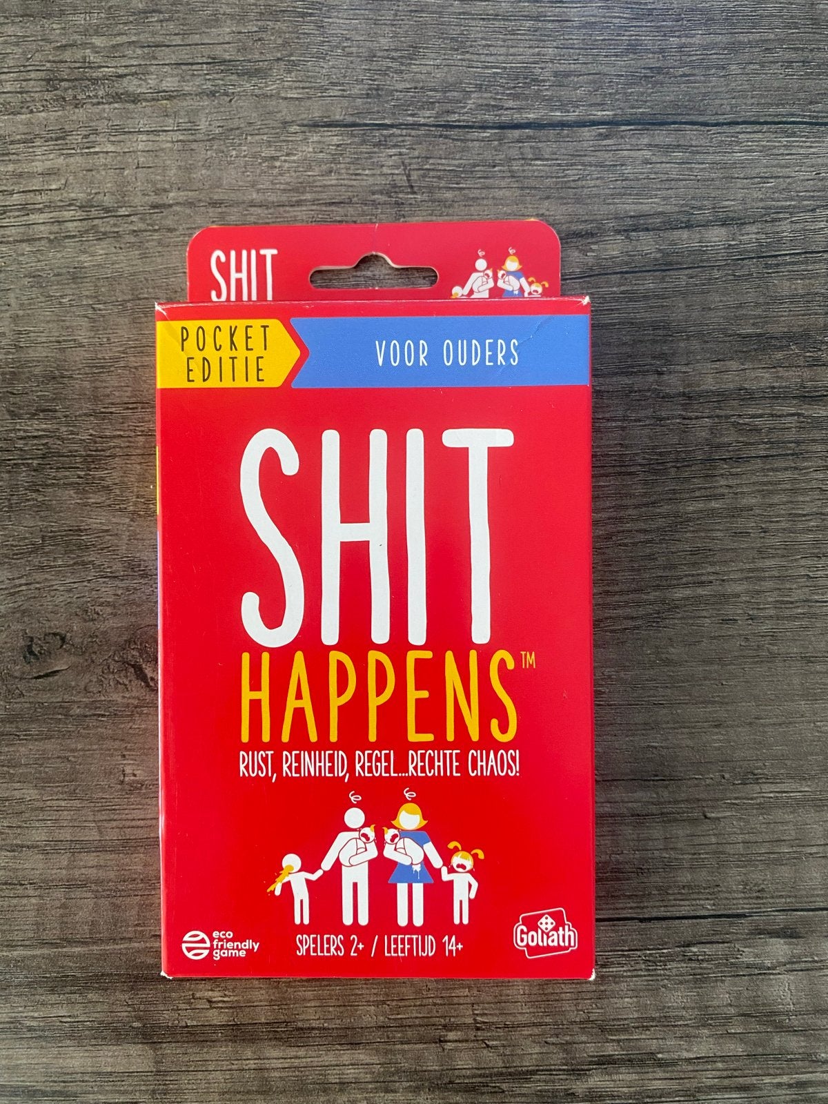 Shit Happens Pocket Editie - Voor Ouders (14+), Een of twee spelers, Ophalen of Verzenden, Zo goed als nieuw