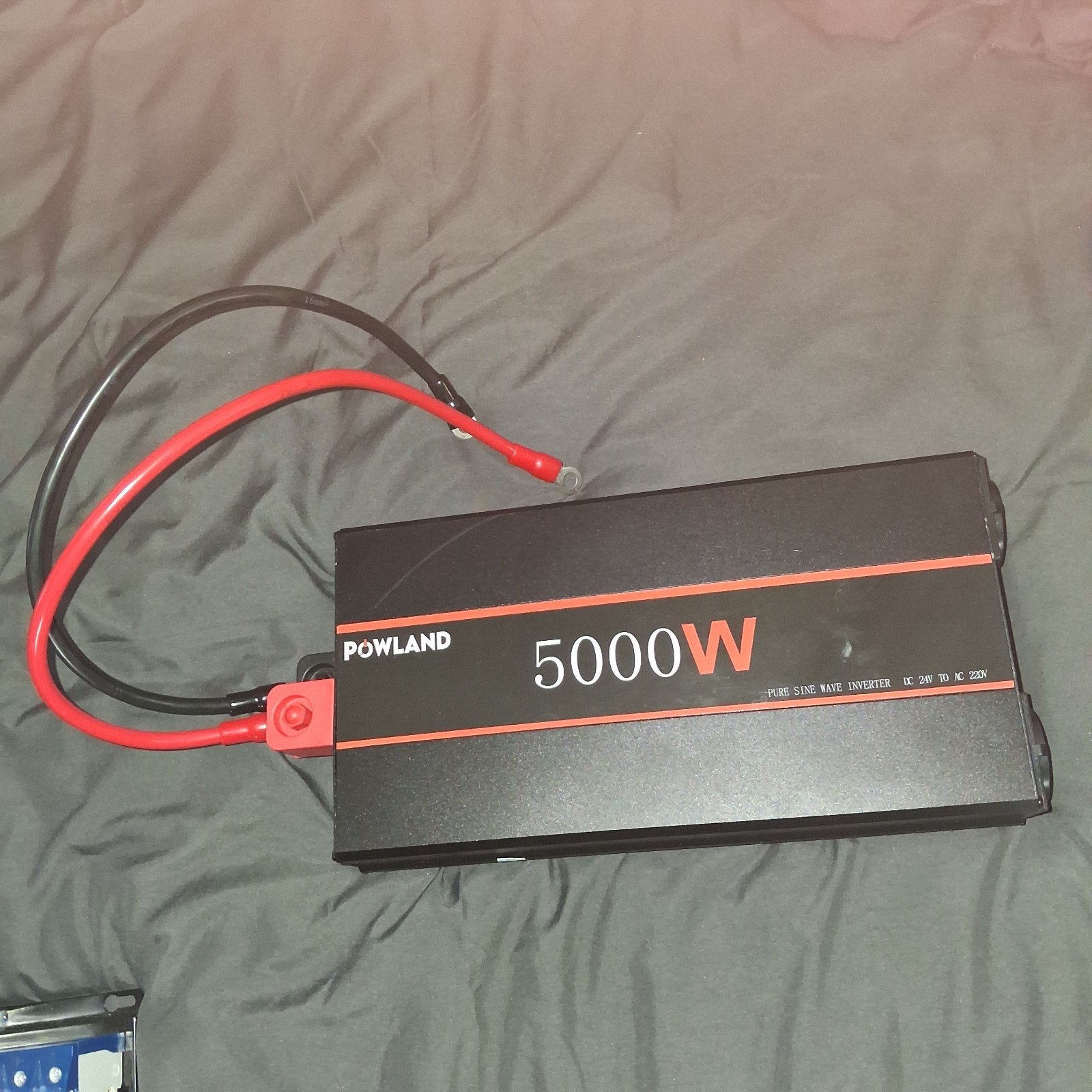 Zgan omvormer 5000wat 24volt naar 220v  plus schakelaar, Ophalen of Verzenden, Zo goed als nieuw, Overige typen