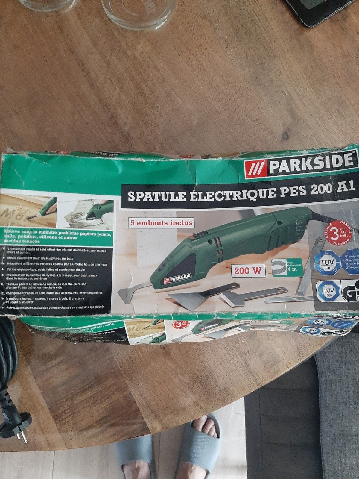 Parkside elektrische spatel PES 200 A1 - 200W, Ophalen, Gebruikt, Overige typen, Parkside