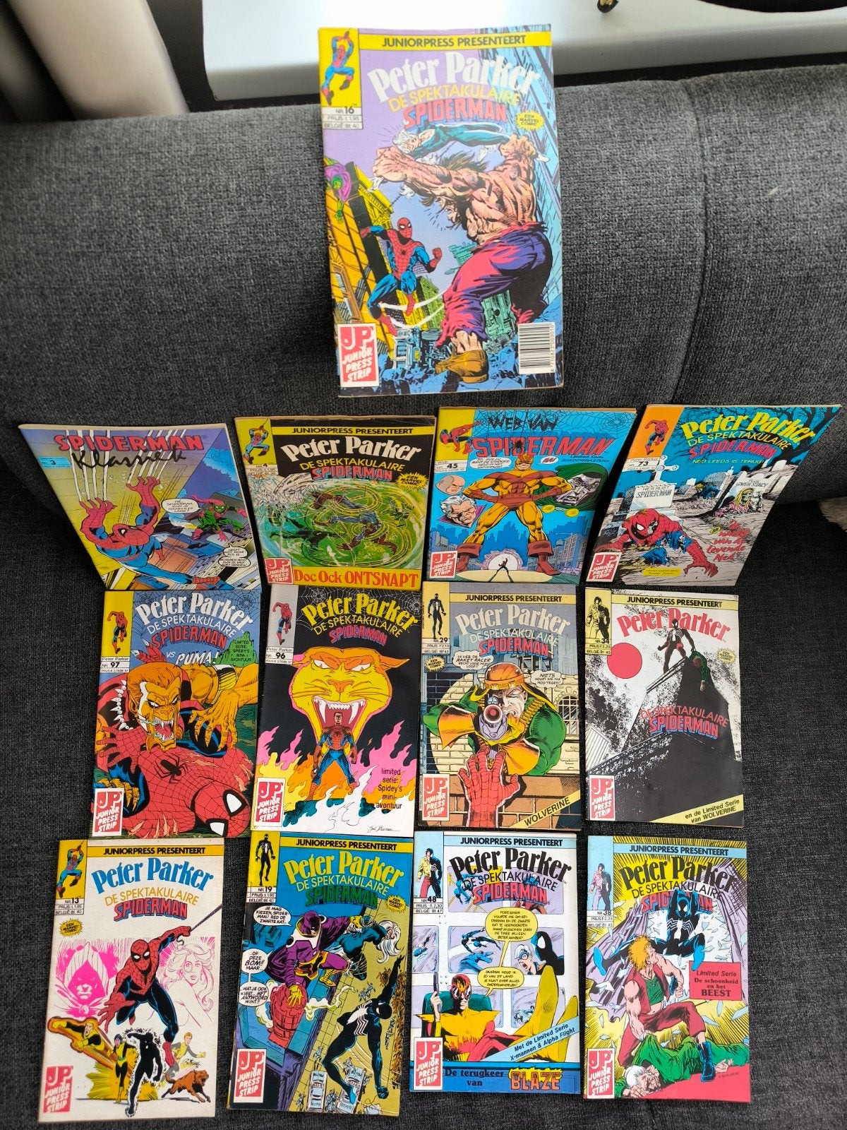 Spiderman, Meerdere stripboeken, Verzenden, Gelezen
