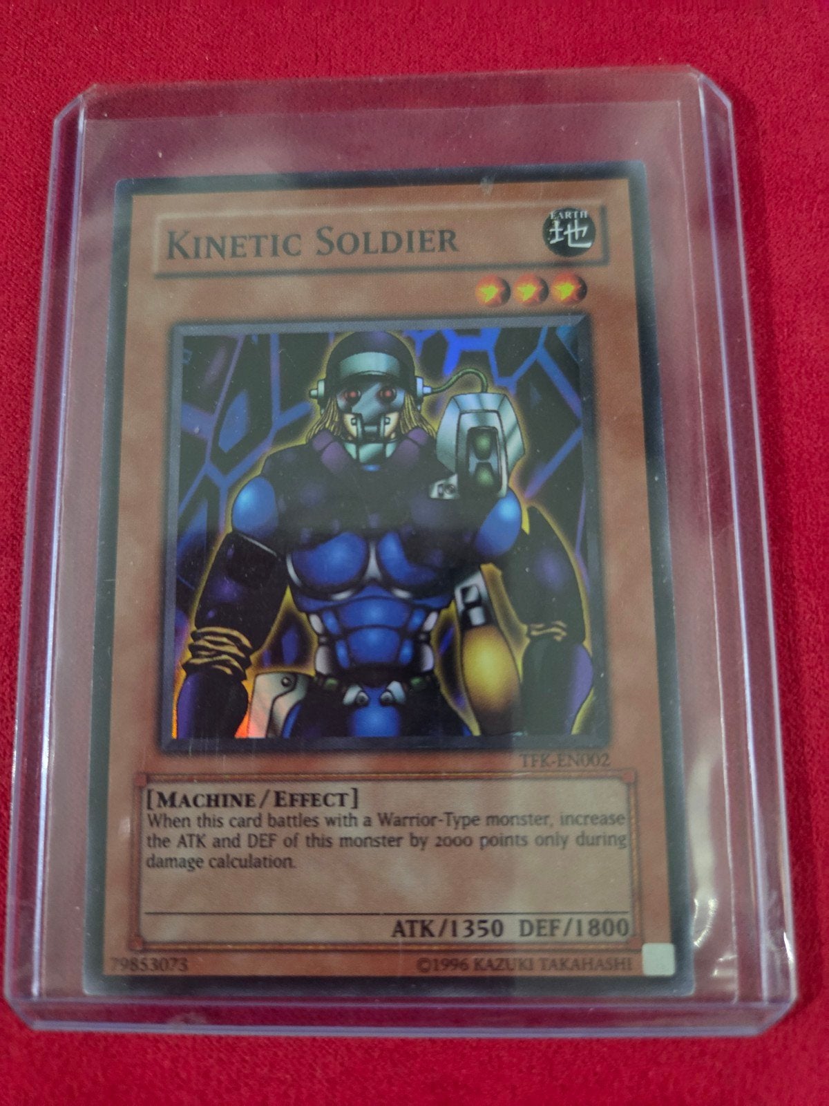 Kinetic Soldier TFK-EN002 (EU2), Hobby en Vrije tijd, Ophalen of Verzenden, Zo goed als nieuw, Losse kaart, Foil