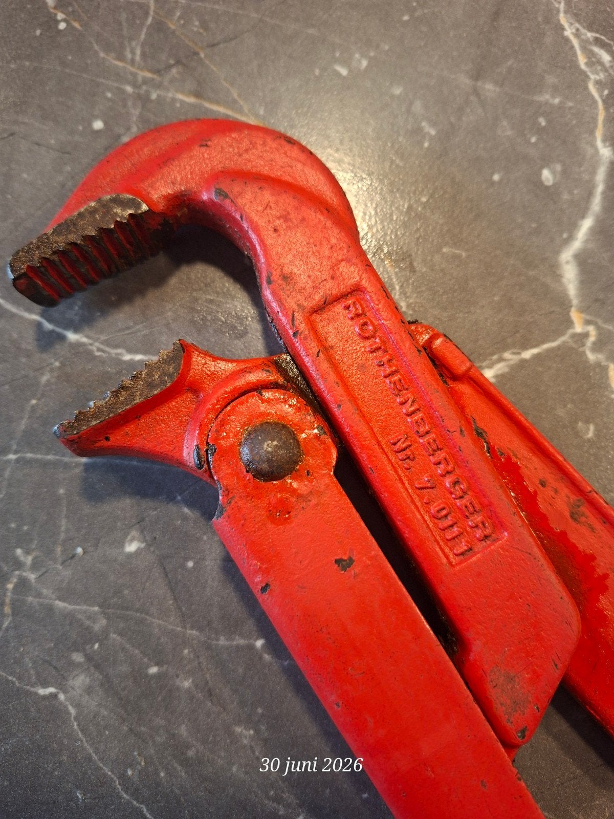 Rothenberger 1/2" pijptang - Super Kwaliteit, Ophalen of Verzenden