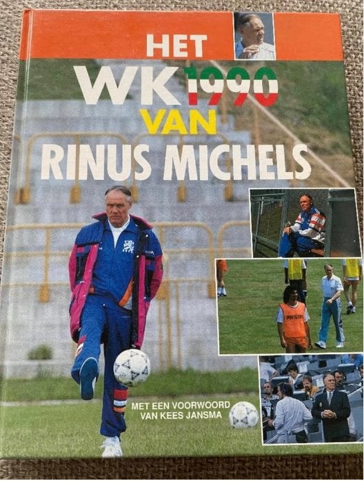 Boek Het WK 1990 van Rinus Michels, Ophalen of Verzenden, Zo goed als nieuw, Rinus Michels, Balsport