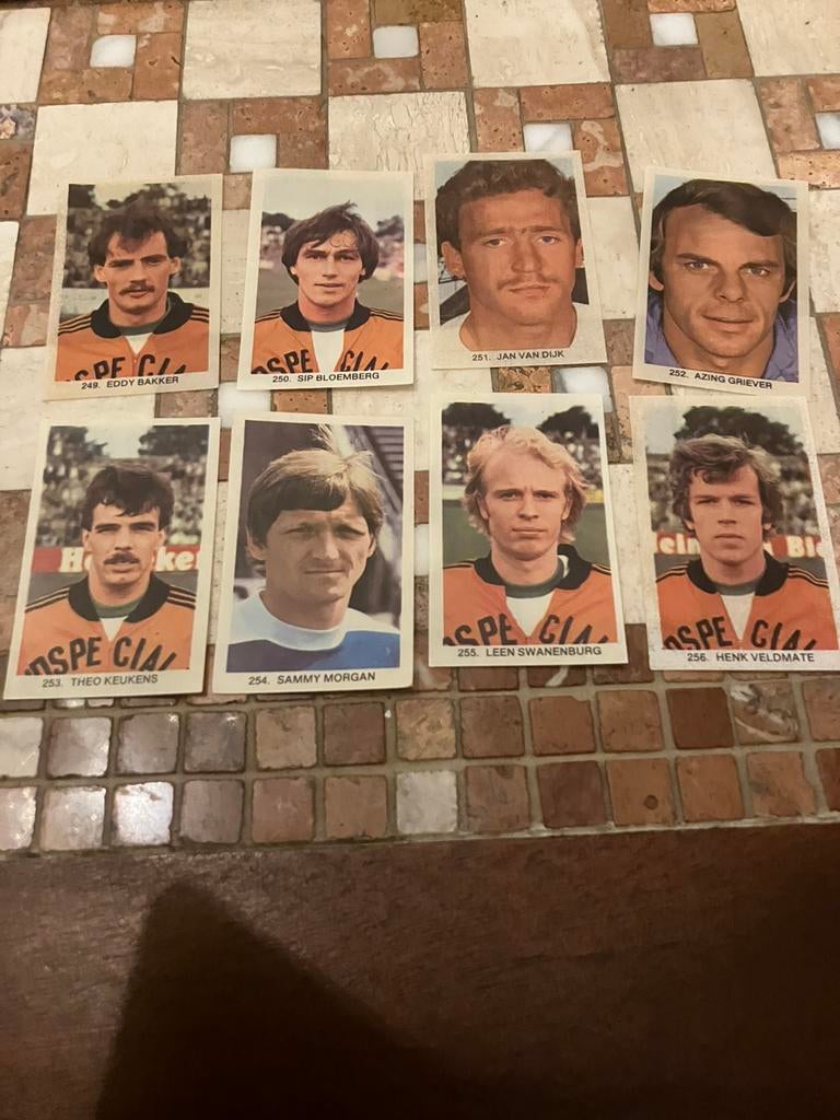 Fc groningen panini vanderhout 1979-1980, Verzamelen, Ophalen of Verzenden, Zo goed als nieuw, Overige binnenlandse clubs, Poster, Plaatje of Sticker