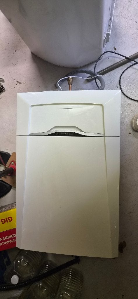 Remeha Calenta Ace 35DS CV-ketel - Zo goed als nieuw, Ophalen, Aardgas, 100 liter of meer, Boiler