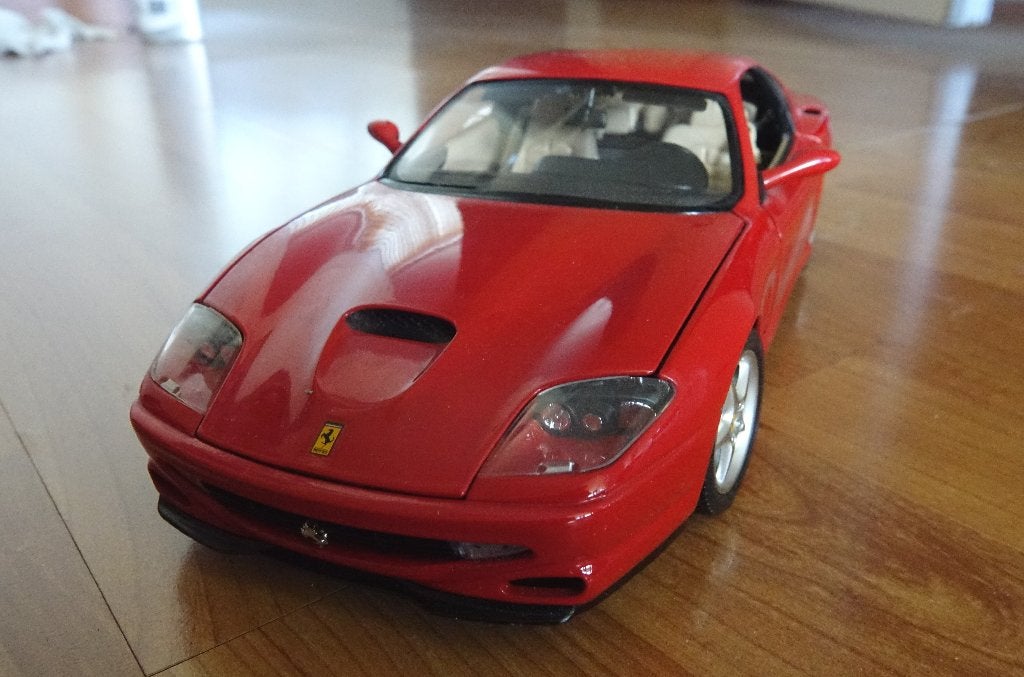 Ferrari 550 Maranello Bburago 1:18 in OVP Speciaal, Ophalen of Verzenden, Nieuw, Auto, Bburago