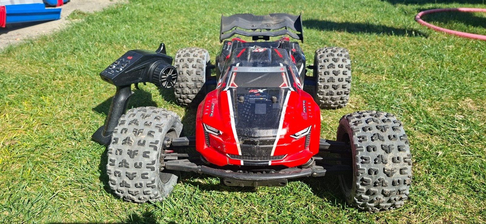 ARRMA Kraton 6S BLX V5 RC auto, Hobby en Vrije tijd, Gebruikt, Auto offroad, Schaal 1:8, Ophalen