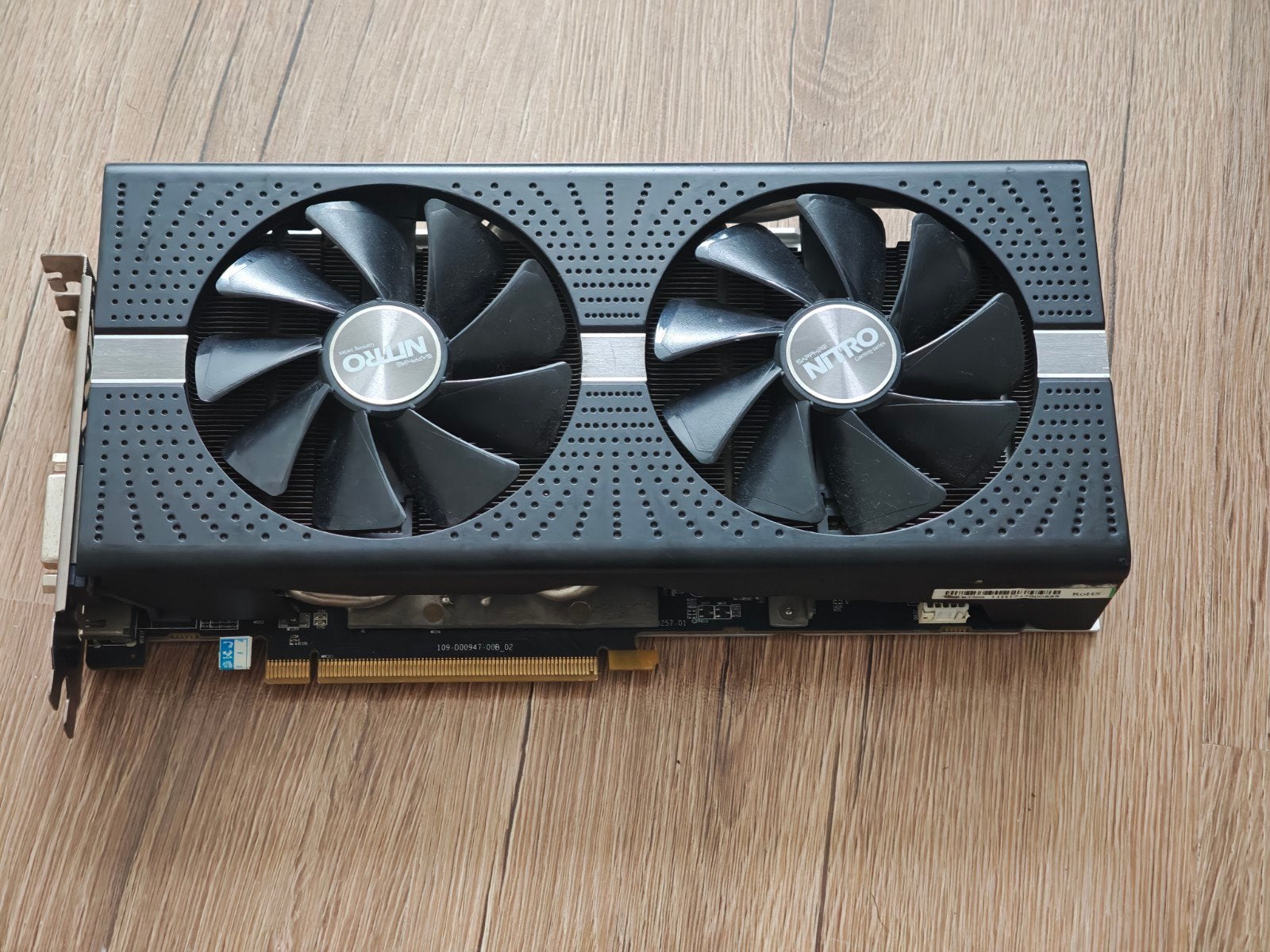 Sapphaire NITRO+ RX 580 8G G5 2304 SP, Computers en Software, Videokaarten, PCI-Express 3, Gebruikt, AMD, Ophalen of Verzenden