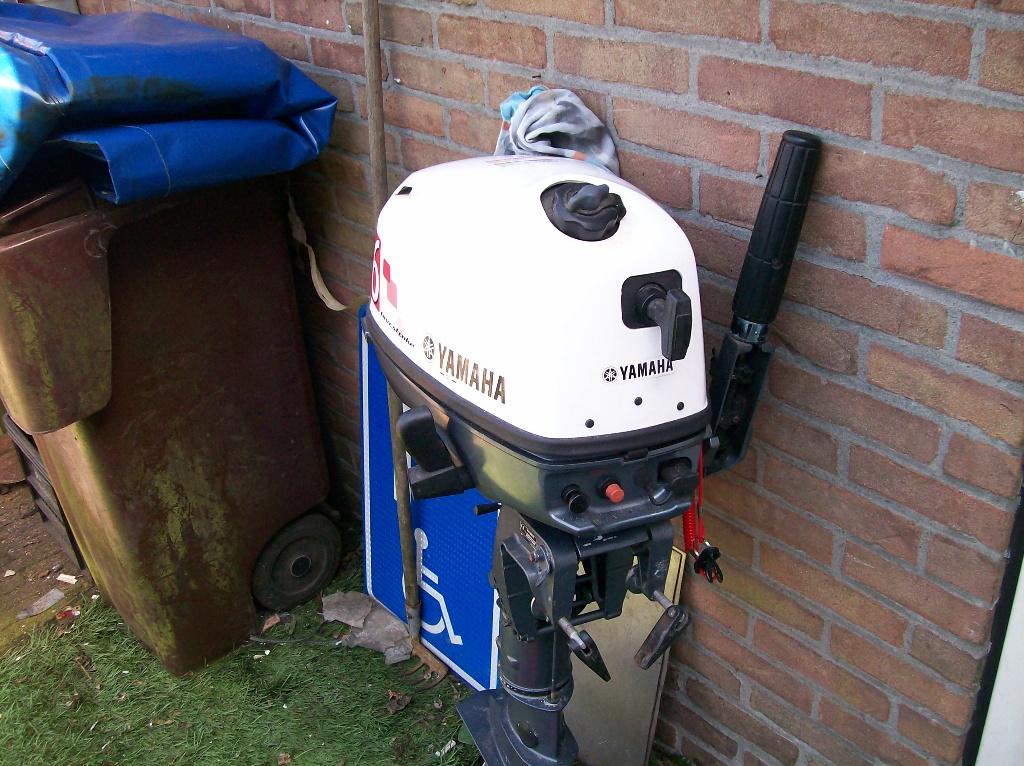 Te koop - Buitenboord motor Yamaha 6 PK, bieden vanaf 650,-, Watersport en Boten, Ophalen, Gebruikt, Tot 10 pk, Viertaktmotor