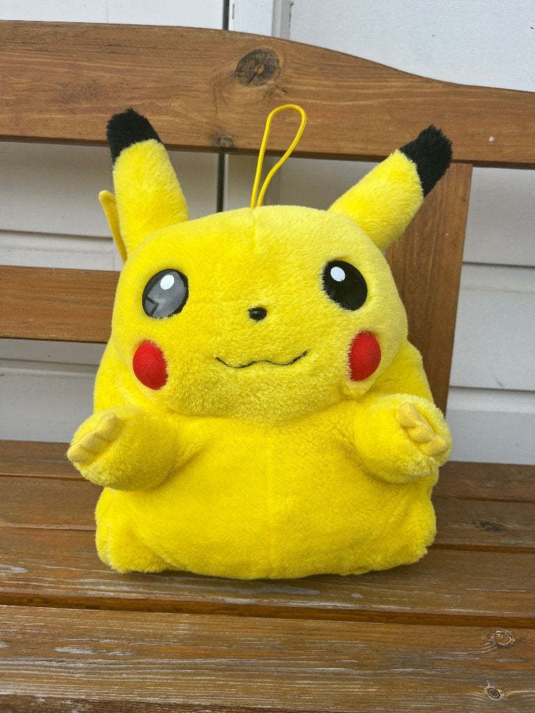 Vintage Pokemon tomy pikachu pluche tas knuffel Nintendo, Kinderen en Baby's, Ophalen of Verzenden, Overige typen