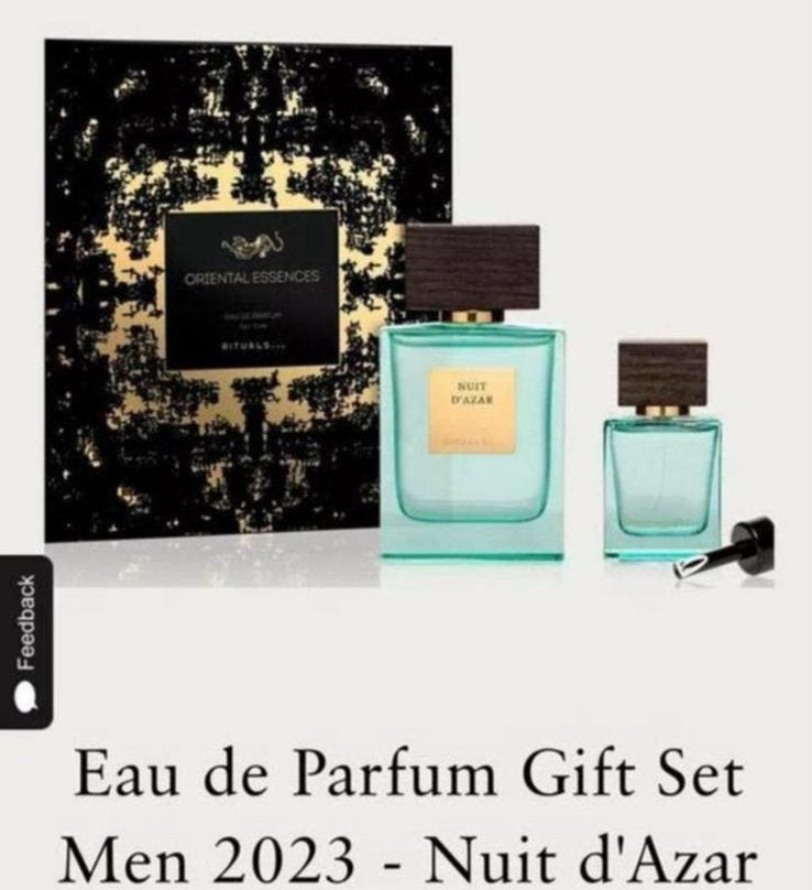 Rituals Nuit D’azar EDP Giftset 60 ml & 15 ml 💚🎁🤩 Nieuw!, Ophalen of Verzenden, Nieuw