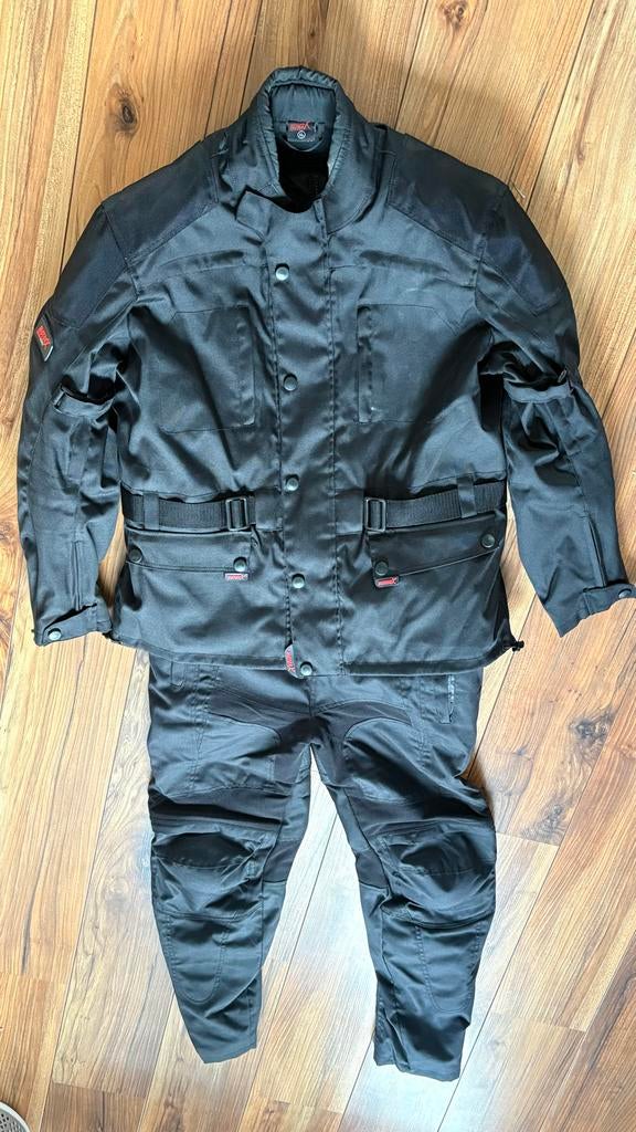 Motorpak MotorX (Jas en Broek) Zwart Textiel XL, Motoren, Kleding | Motorkleding, Ophalen, Tweedehands, Heren, Combipak