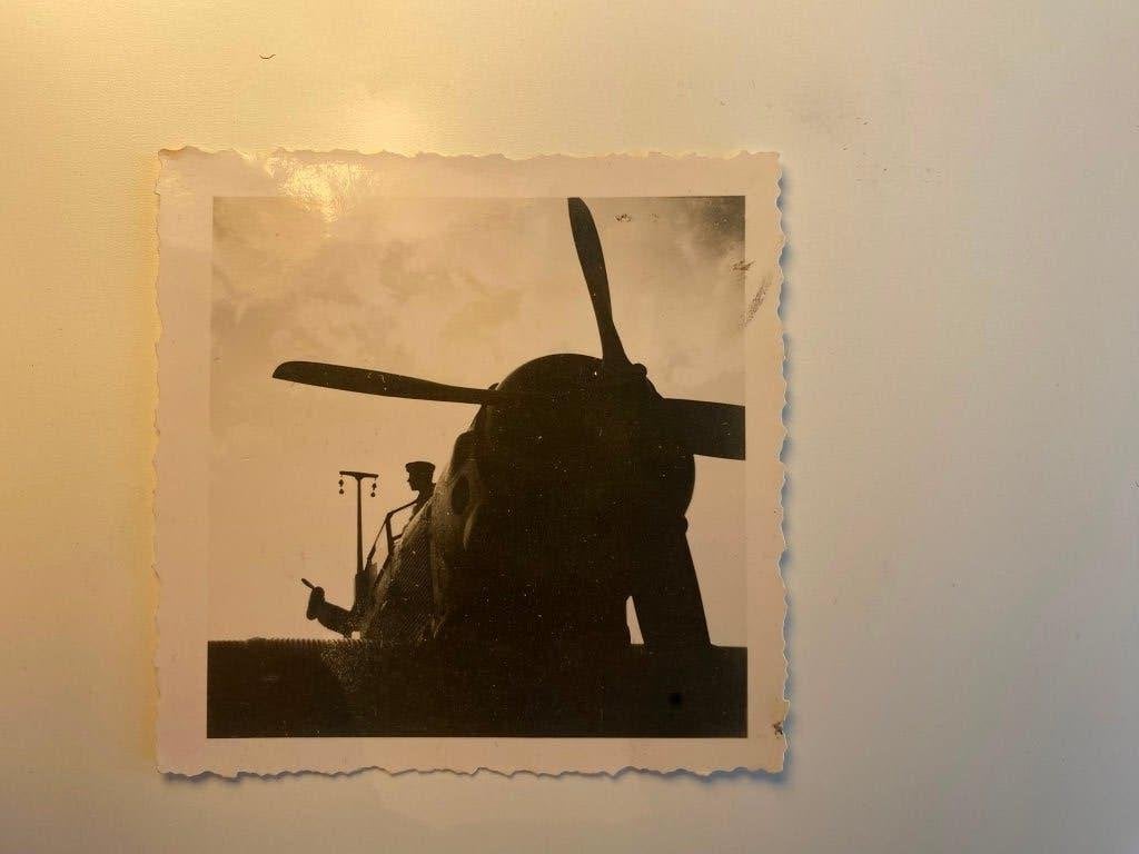 WO2 Foto – Duits Luftwaffe Vliegtuig (Junkers / Wehrmacht), Ophalen of Verzenden, Nederland, Foto of Poster