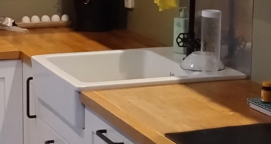 Ikea spoelbak landelijk inclusief kraan, Ophalen, Gebruikt, 50 tot 100 cm, Minder dan 100 cm