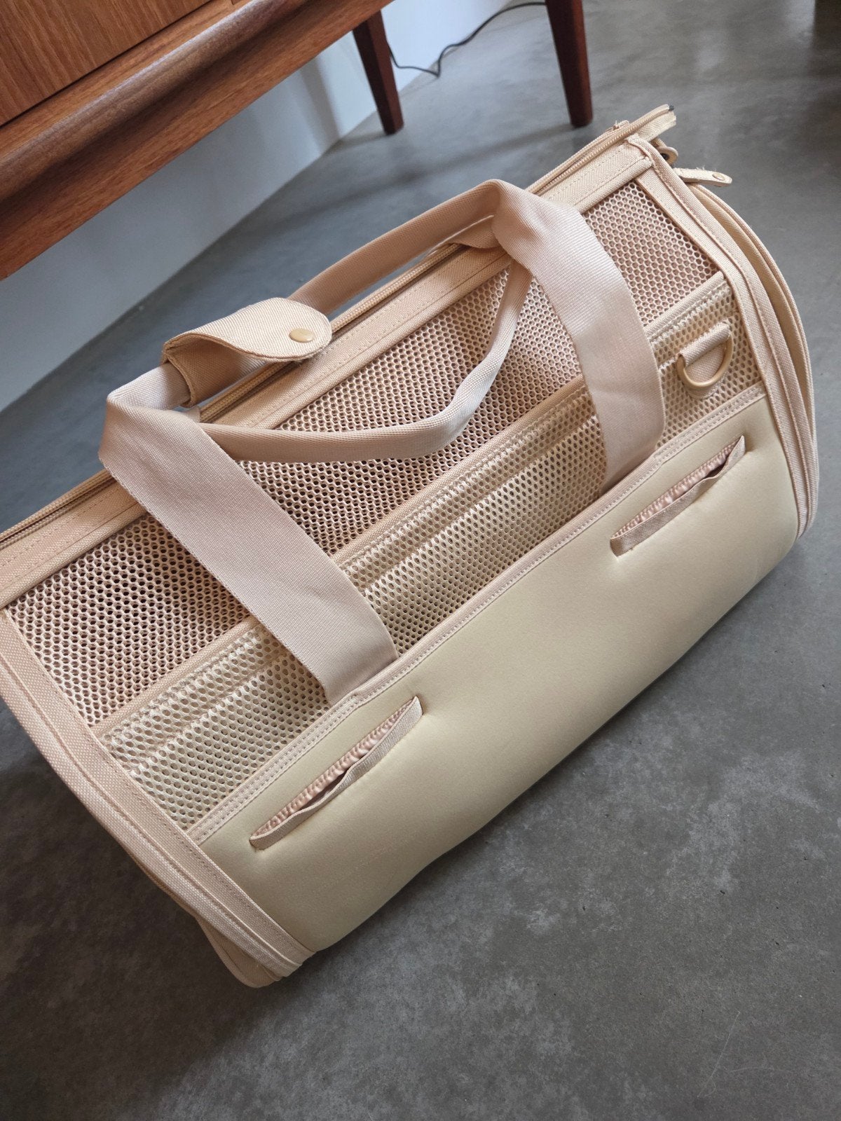Wild One Hondendrager / Kattenmand – Beige, Weinig Gebruikt, Overige merken, Ophalen, Zo goed als nieuw, Draagtas/-zak