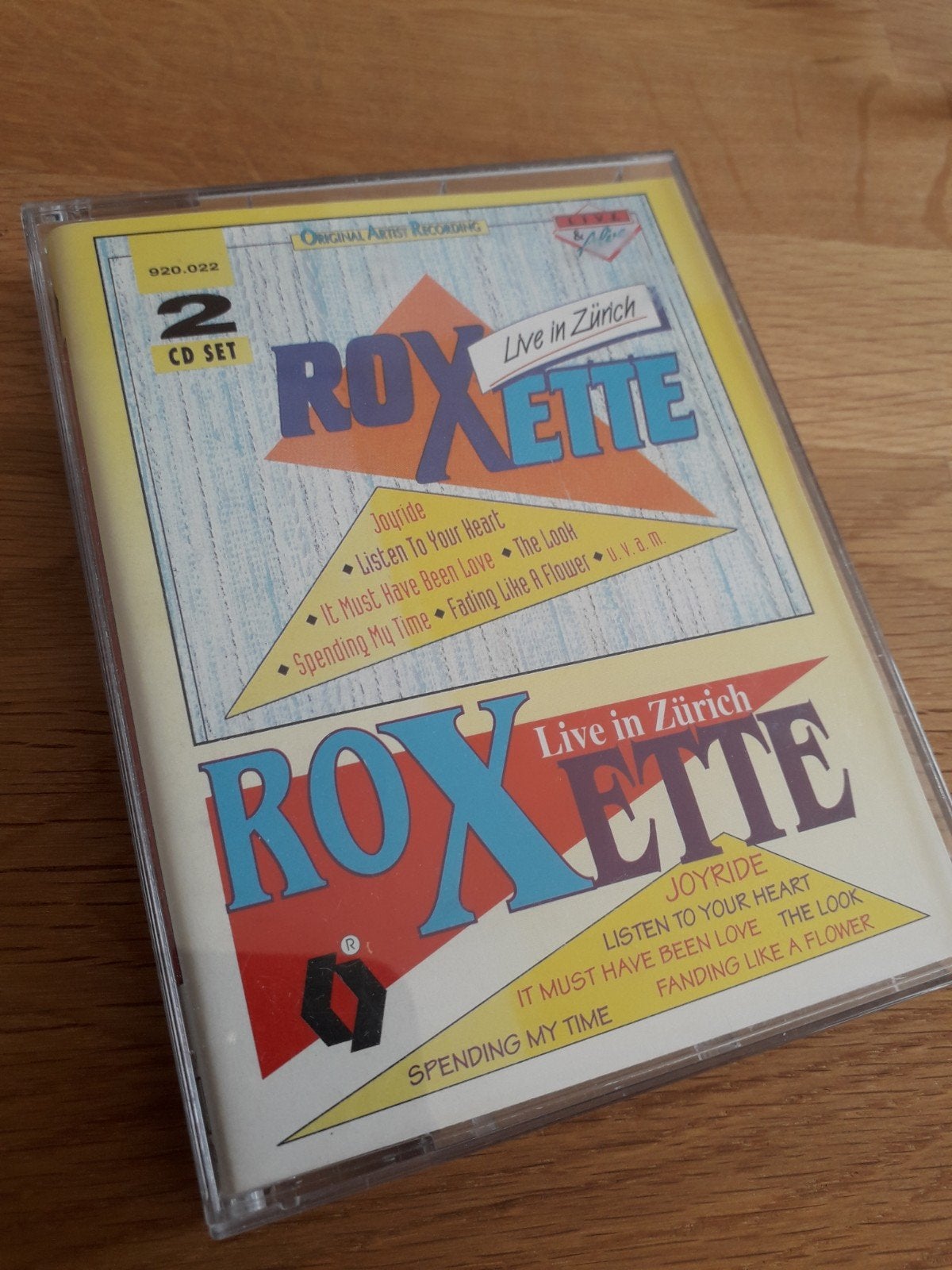 Roxette Live in Zürich dubbel cassette., Cd's en Dvd's, Cassettebandjes, 2 t/m 25 bandjes, Ophalen of Verzenden, Zo goed als nieuw