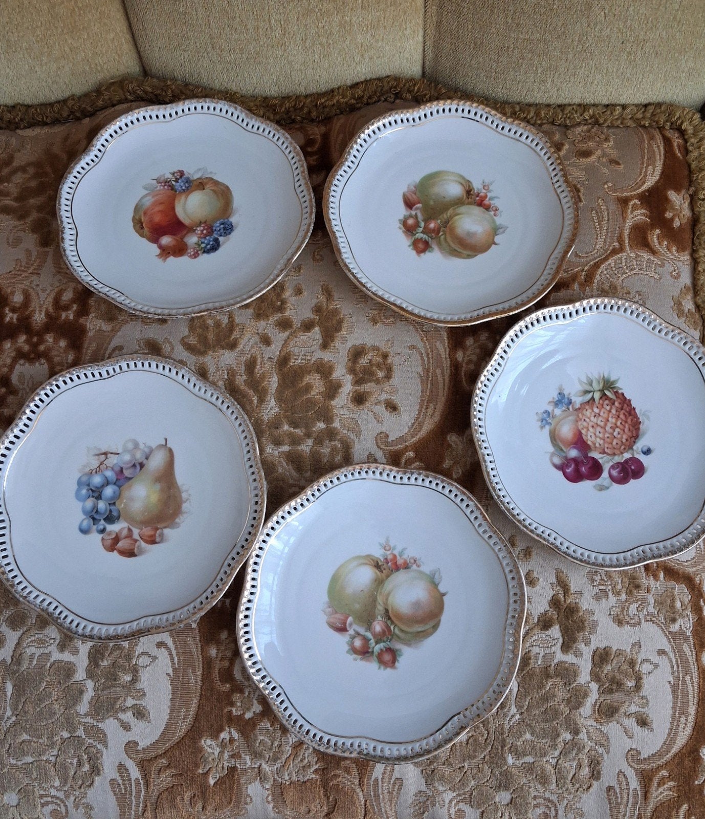 schumann Arzberg Bavaria/Fruit/Borden, Ophalen of Verzenden