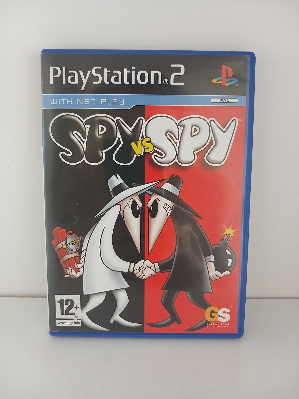 PS2 - SPY VS SPY (CIB), Vechten, 2 spelers, Ophalen of Verzenden, Zo goed als nieuw