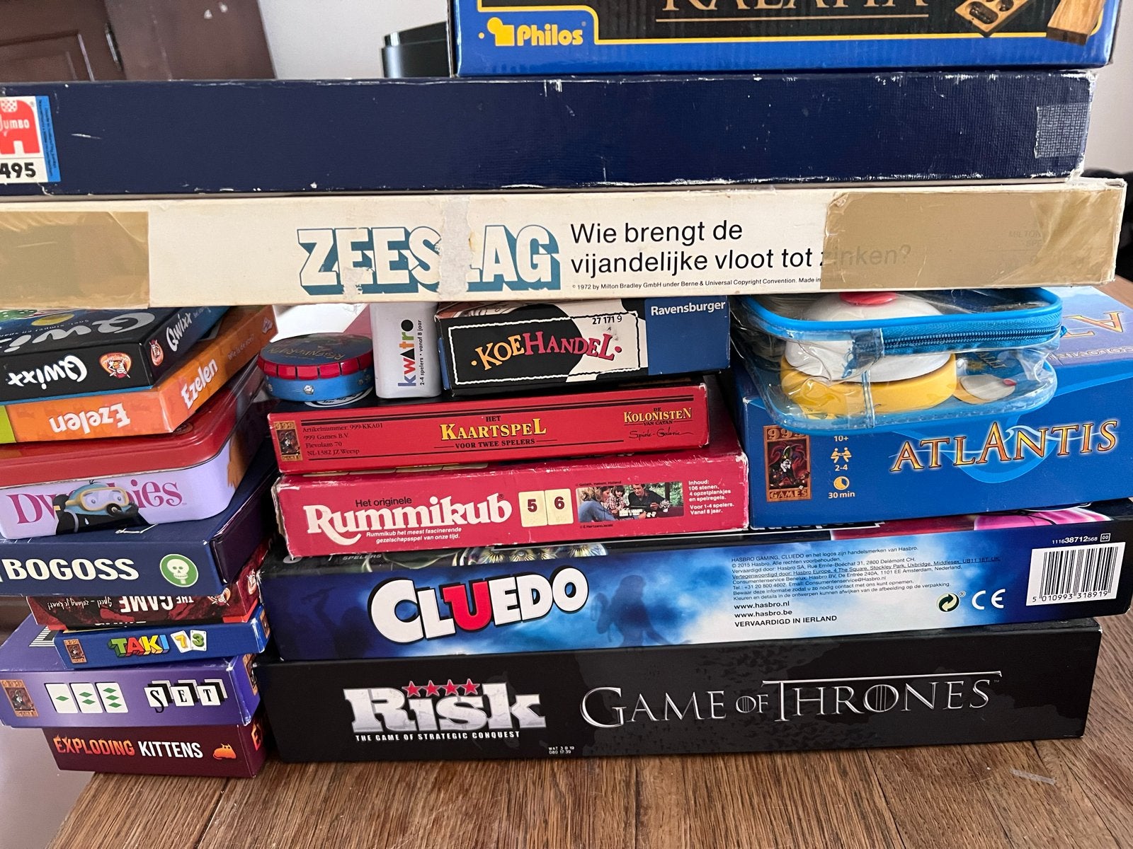 Diverse gezelschapsspellen - nieuw en gebruikt, Hobby en Vrije tijd, Gezelschapsspellen | Bordspellen, Gebruikt, Ophalen
