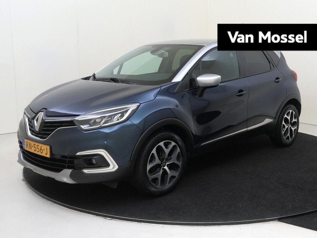 Renault Captur 0.9 TCe Intens | Apple Carplay/Android | crui, Auto's, Renault, Stof, Gebruikt, Euro 6, Blauw