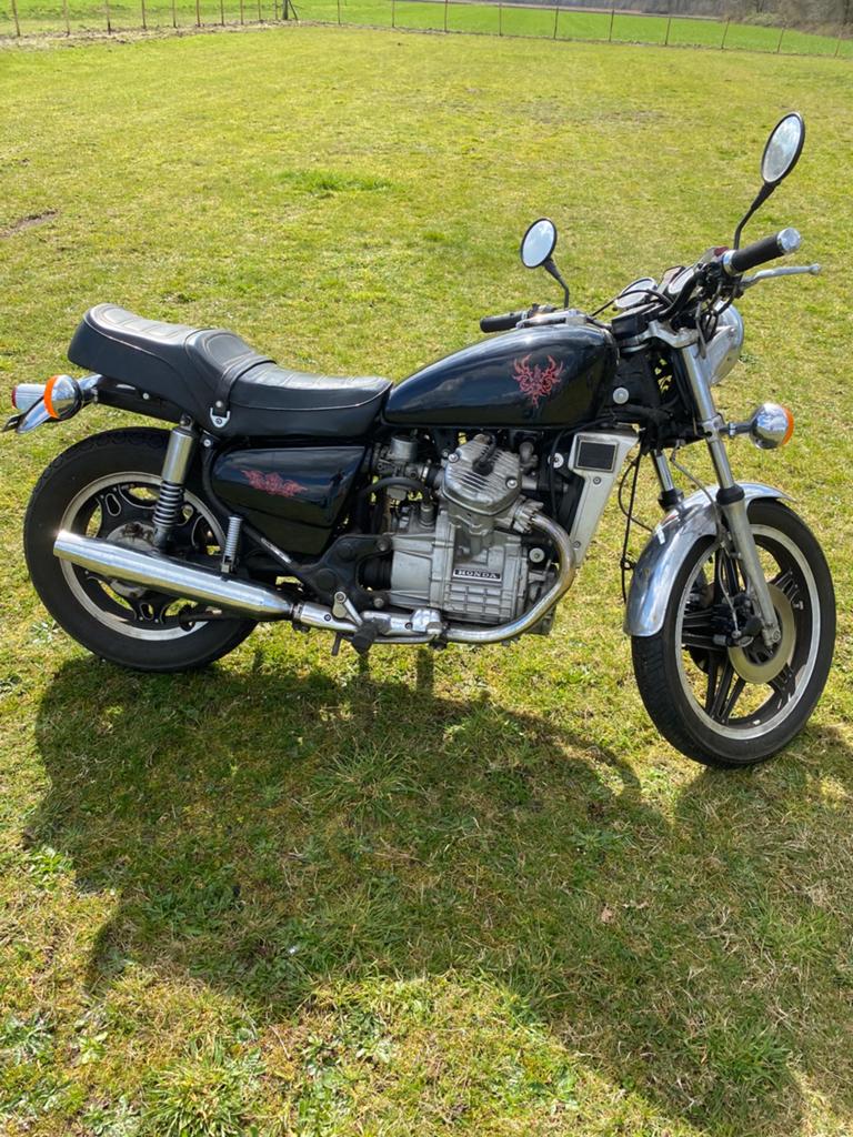 Honda cx 500, Ophalen
