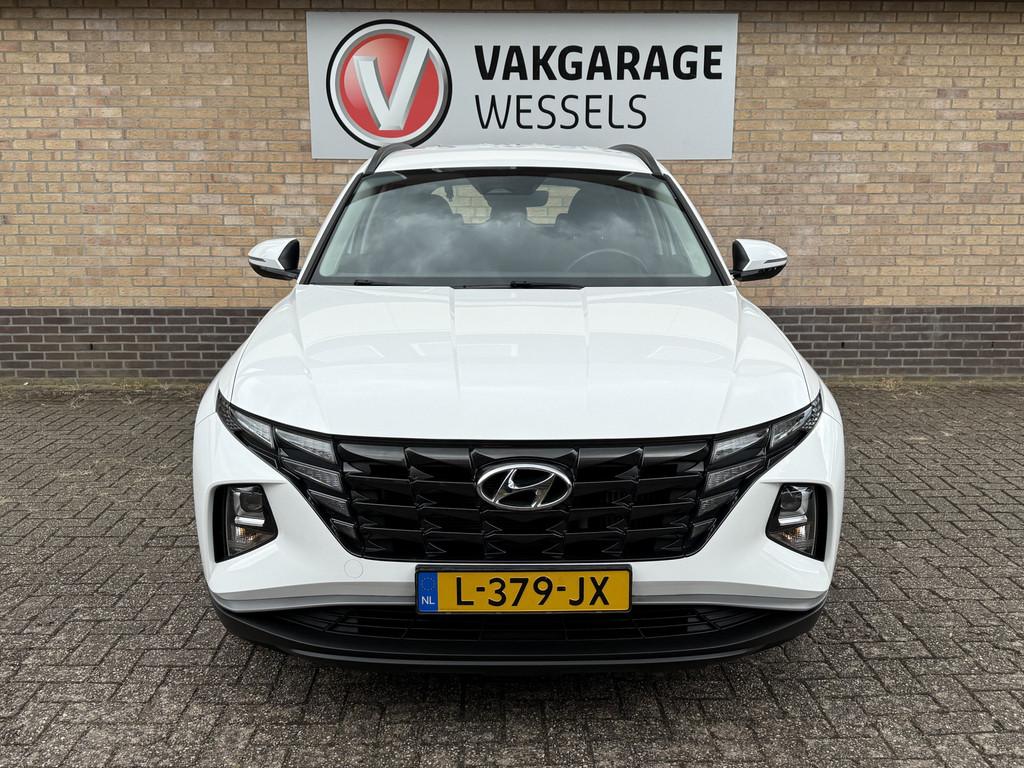 Hyundai Tucson 1.6 T-GDI MHEV | Trekhaak | PDC | Clima | LM, Voorwielaandrijving, Stof, Gebruikt, 4 cilinders