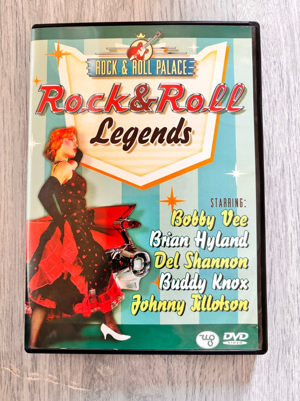 #1 Rock & Roll Legends DVD - Bobby Vee, Brian Hyland e.a., Alle leeftijden, Ophalen of Verzenden, Gebruikt