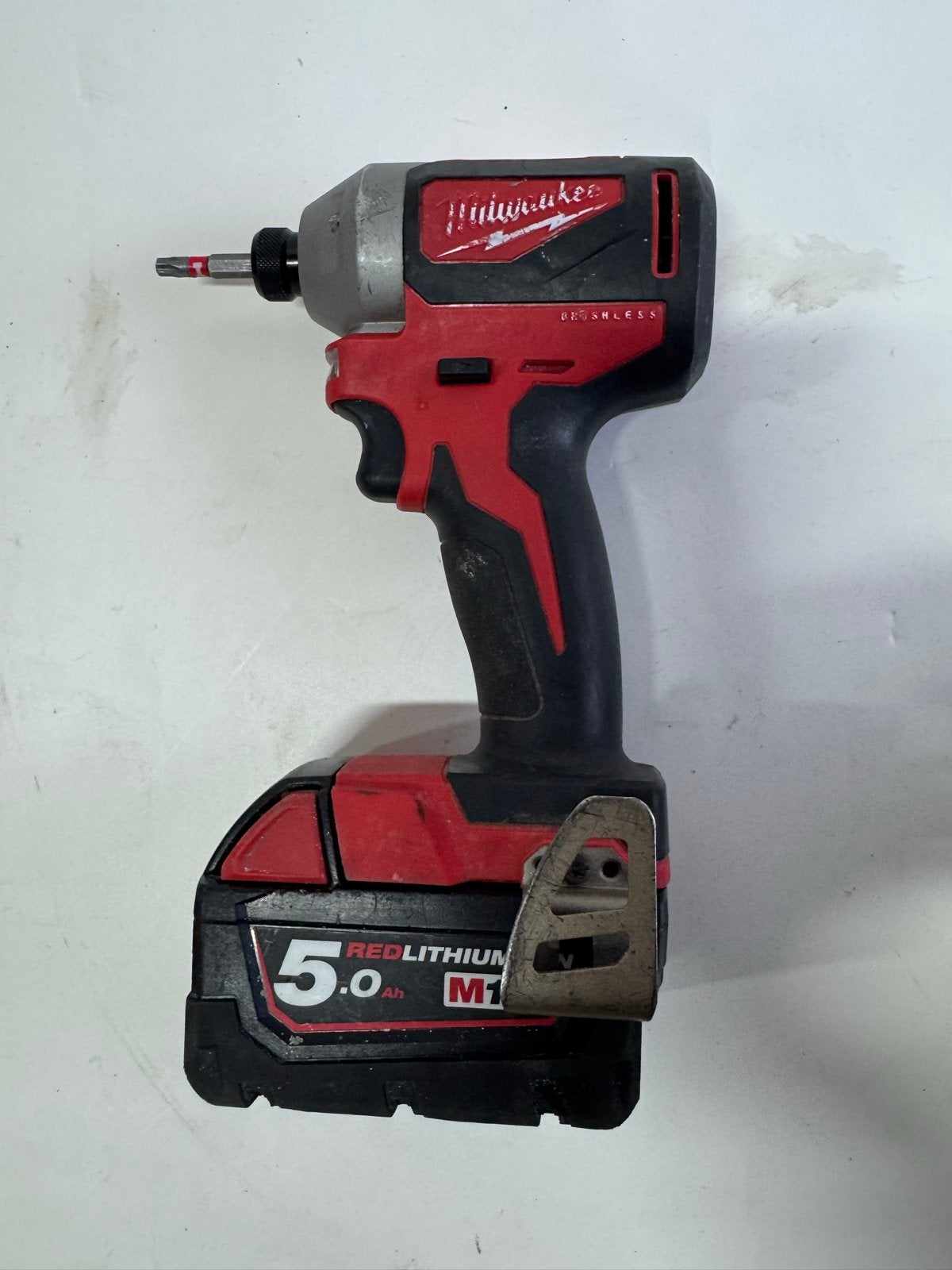 Milwaukee M18 CBLIDX Accu Slagschroevendraaier (Zonder Lader, Gebruikt, Variabele snelheid, Ophalen of Verzenden, Boor- en Schroefmachine