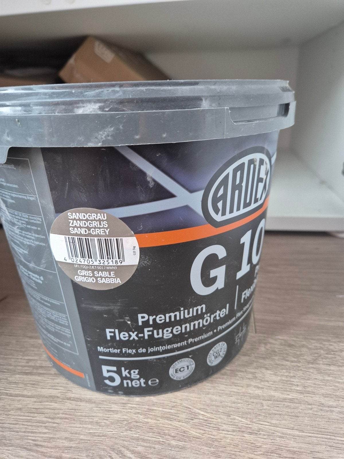 Ardex G10 Premium Flex-Fugenmörtel Zandgrijs 4kg, Ophalen of Verzenden, Nieuw