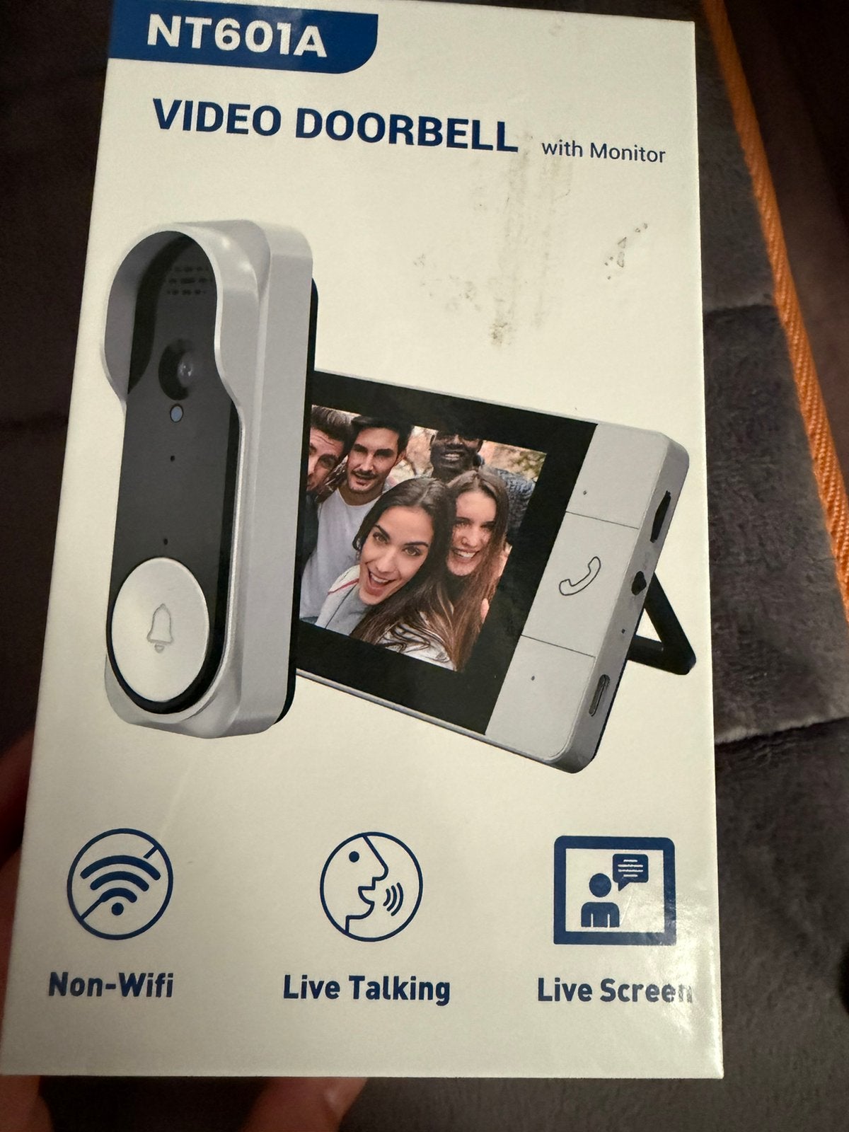 Gloednieuwe videodeurbel, Ophalen, Zo goed als nieuw