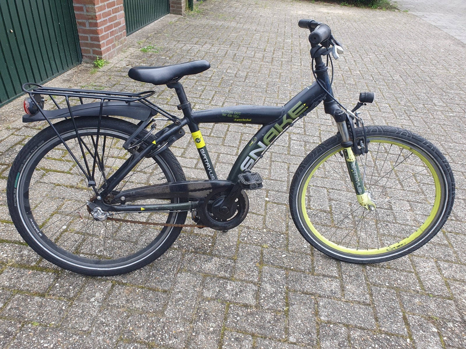 Batavus snakes jongens fiets 24inch, Fietsen en Brommers, Fietsen | Jongens, Ophalen of Verzenden, Gebruikt, 24 inch