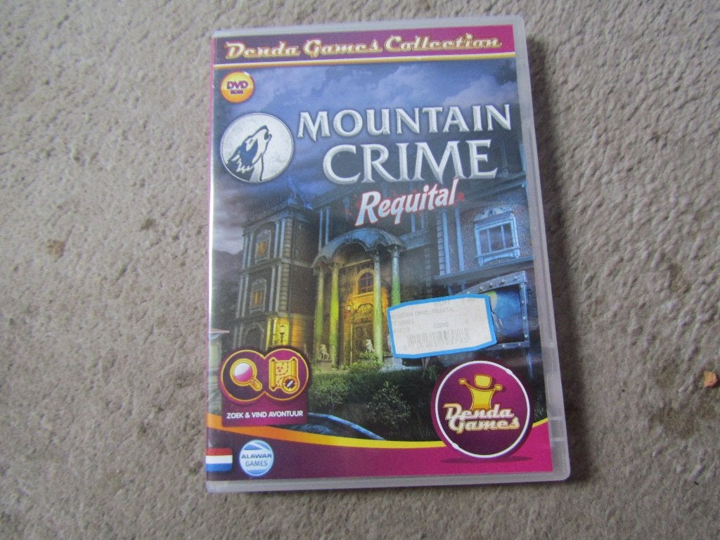 CD-rom: Mountain crime - requital, Puzzel en Educatief, Gebruikt, 1 speler, Ophalen of Verzenden