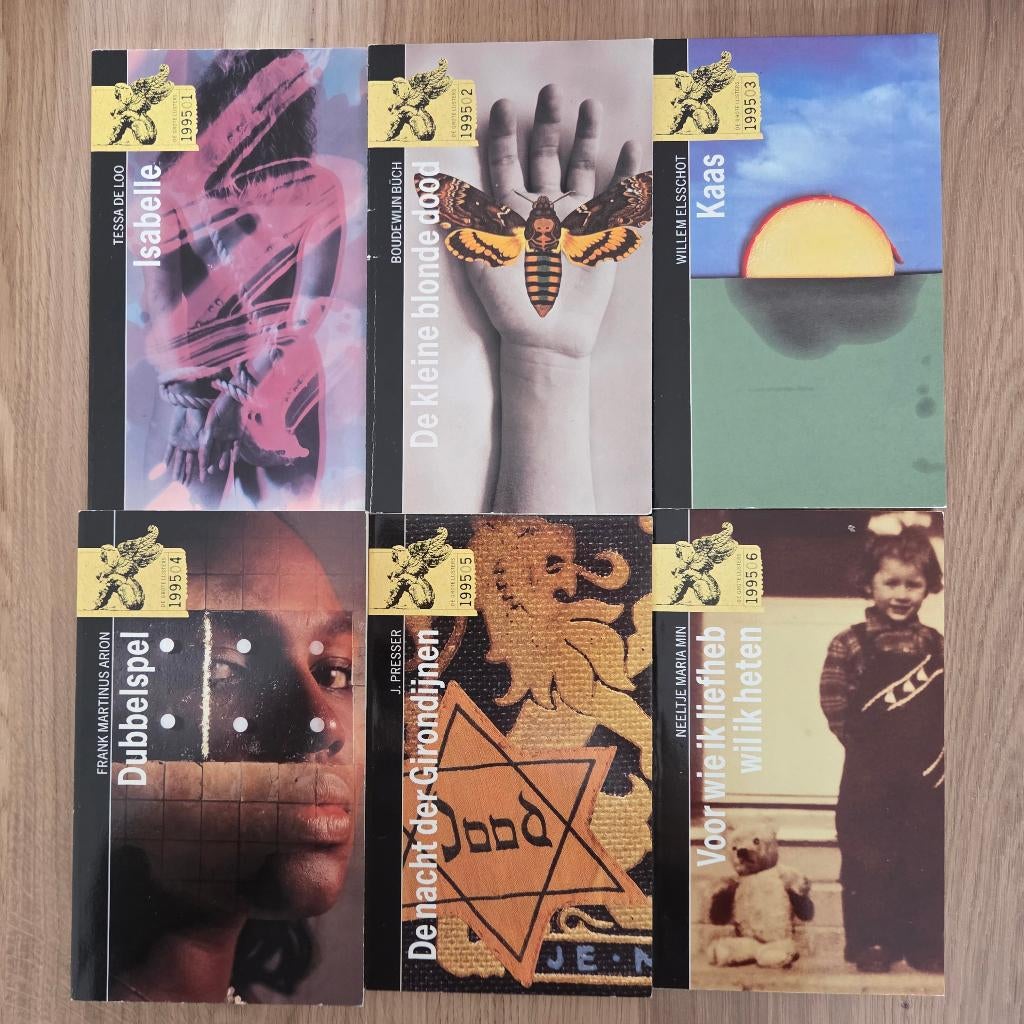 Set van zes leesboeken Grote Lijsters uit 1995, Boeken, Gelezen, Diverse auteurs, Ophalen of Verzenden, Nederland