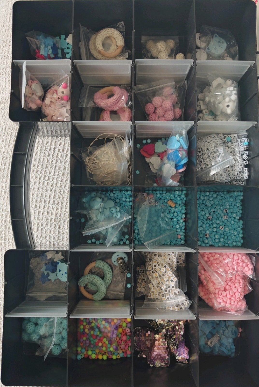 grote knutselset baby accessoires en kralen, Hobby en Vrije tijd, Kralen en Sieraden maken, Ophalen of Verzenden, Nieuw, Overige typen