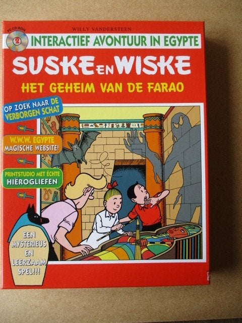 adv10359 suske en wiske interactief in egypte, Ophalen, Suske en Wiske, Gebruikt, Overige typen