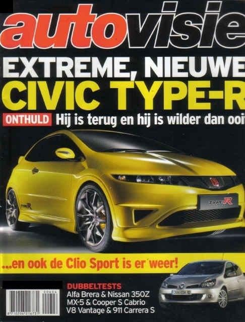 Autovisie 6 2006 : Messerschmitt - Alfa Romeo Brera - Mazda, Boeken, Ophalen of Verzenden, Gelezen, Algemeen