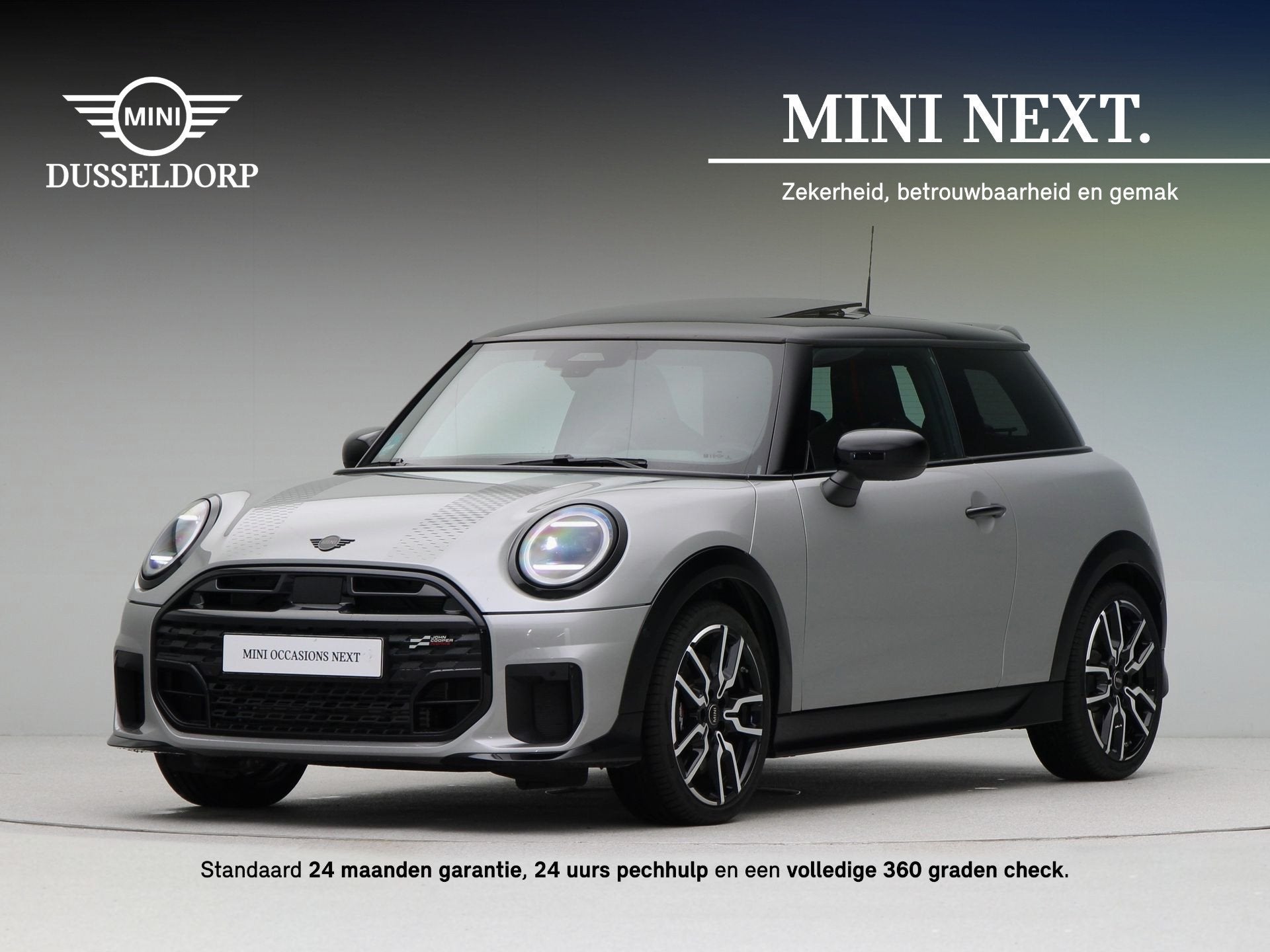 MINI Cooper C John Cooper Works Pakket M (bj 2025), Gebruikt, 156 pk, Met garantie (alle), 4 stoelen